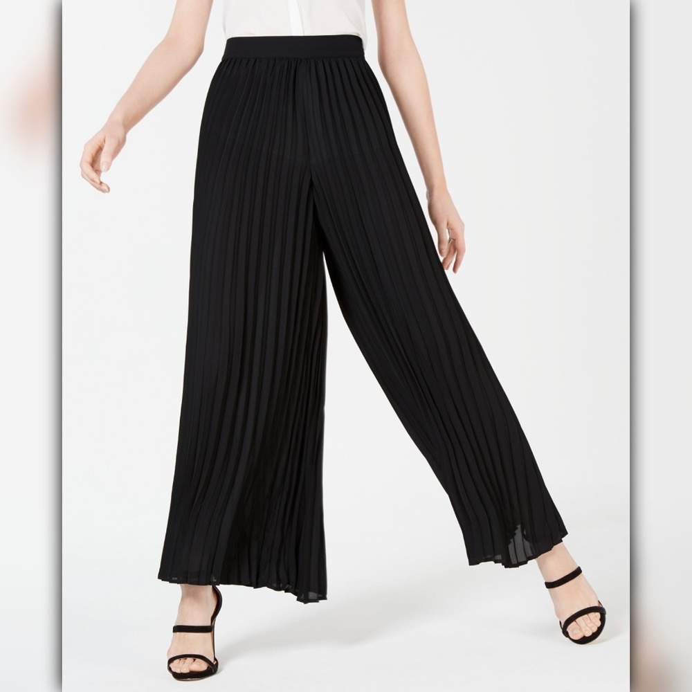 Bar III Pleated Woven Pants